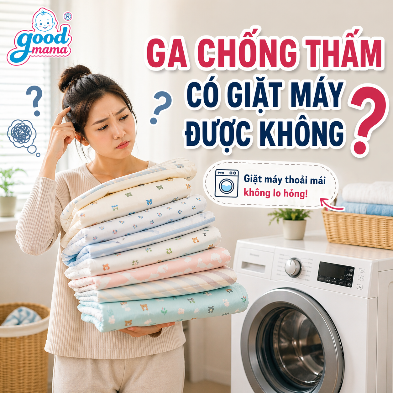 Ga chống thấm có giặt máy được không? Hướng dẫn giặt đúng cách không hỏng lớp chống thấm