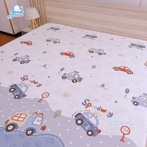 Ga chống thấm Cotton Cao Cấp Goodmama - Mẫu Speedway