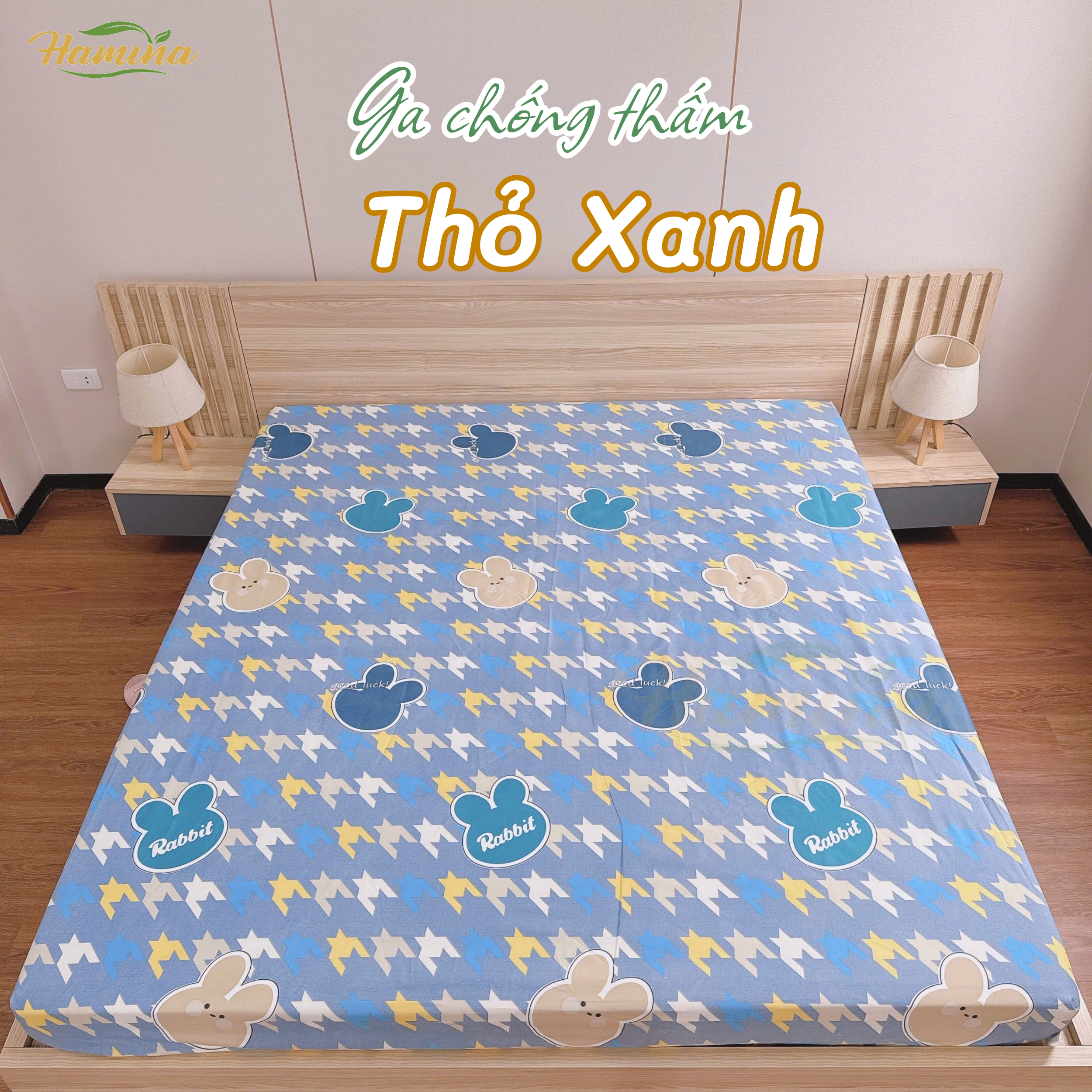 Ga chống thấm Hamina - Mẫu Thỏ Xanh